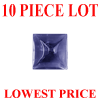 3.5 mm Sugarloaf (Square Cabochon) Iolite AAA Grade 10 pc Lot